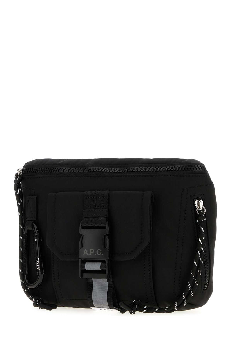 A.p.c. Banane Trek Belt Bag — Black