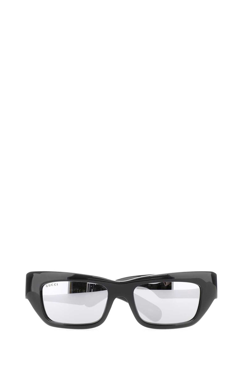 Gucci Black Acetate Sunglasses — Exterior