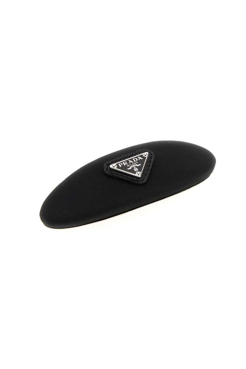 Prada Capelli Hair Clip — Black Exterior: Fabric Pins Claws & Clips
