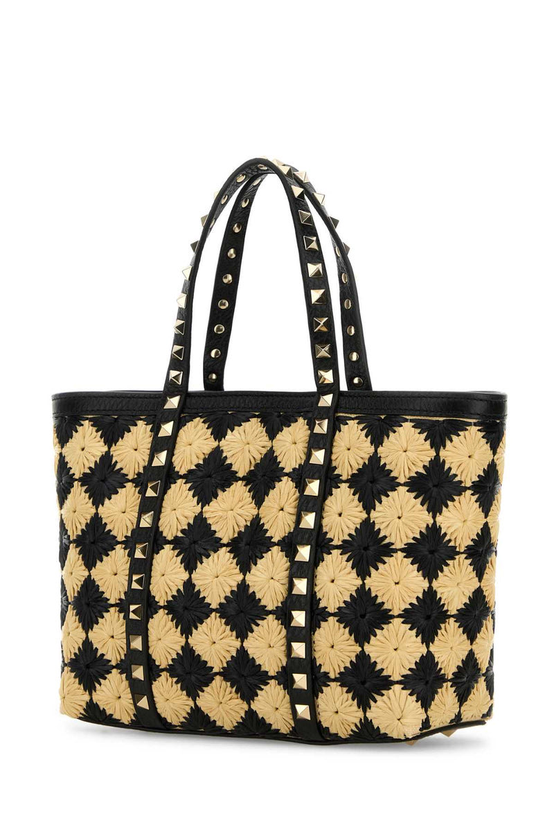 Valentino Garavani Mini Rockstud Tote Bag — Multicolor