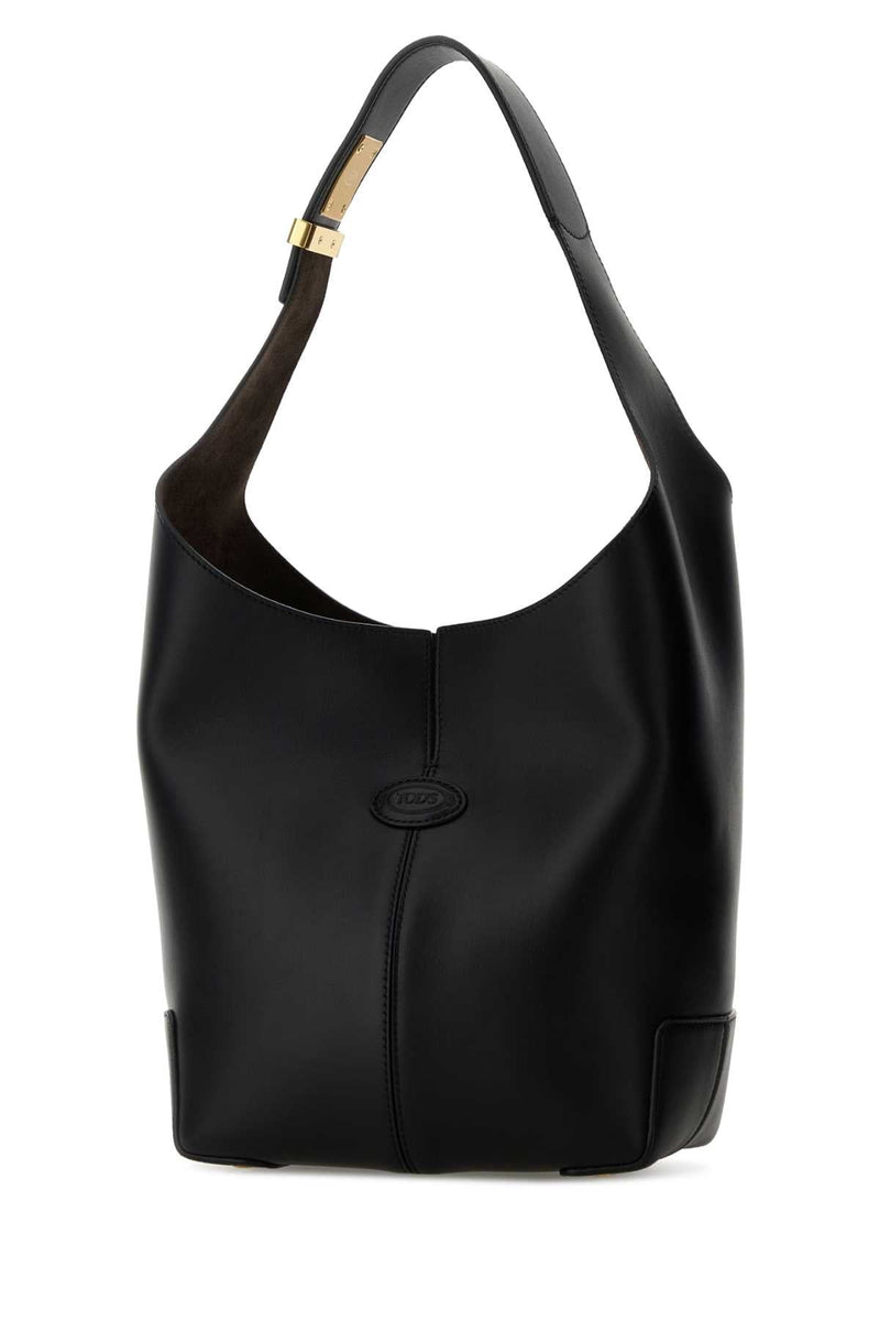 Tods Sacca Bucket Bag — Black