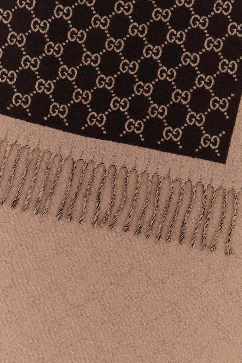 Gucci Moon Scarf — Black Exterior: Wool Scarfs