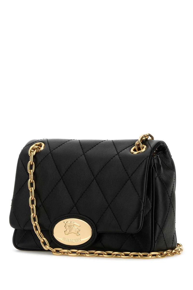 Burberry Strand Shoulder Bag — Black