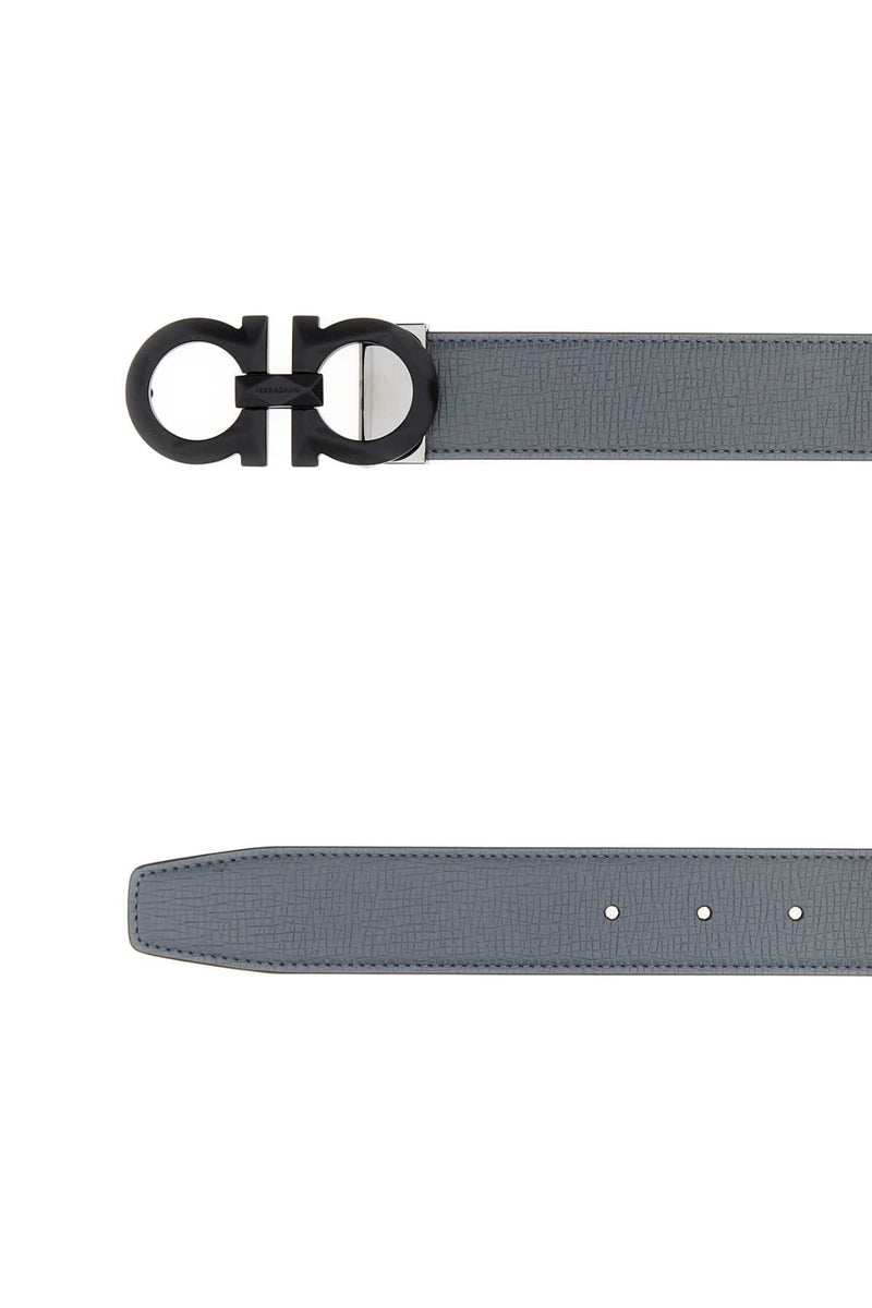 Ferragamo Adjus Belt — Gray