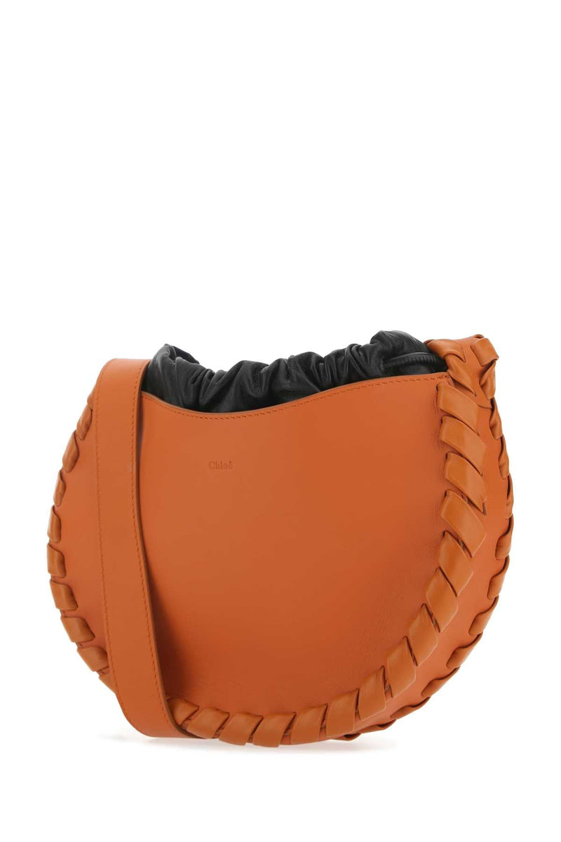 Chloé Mate Crossbody Bag — Orange