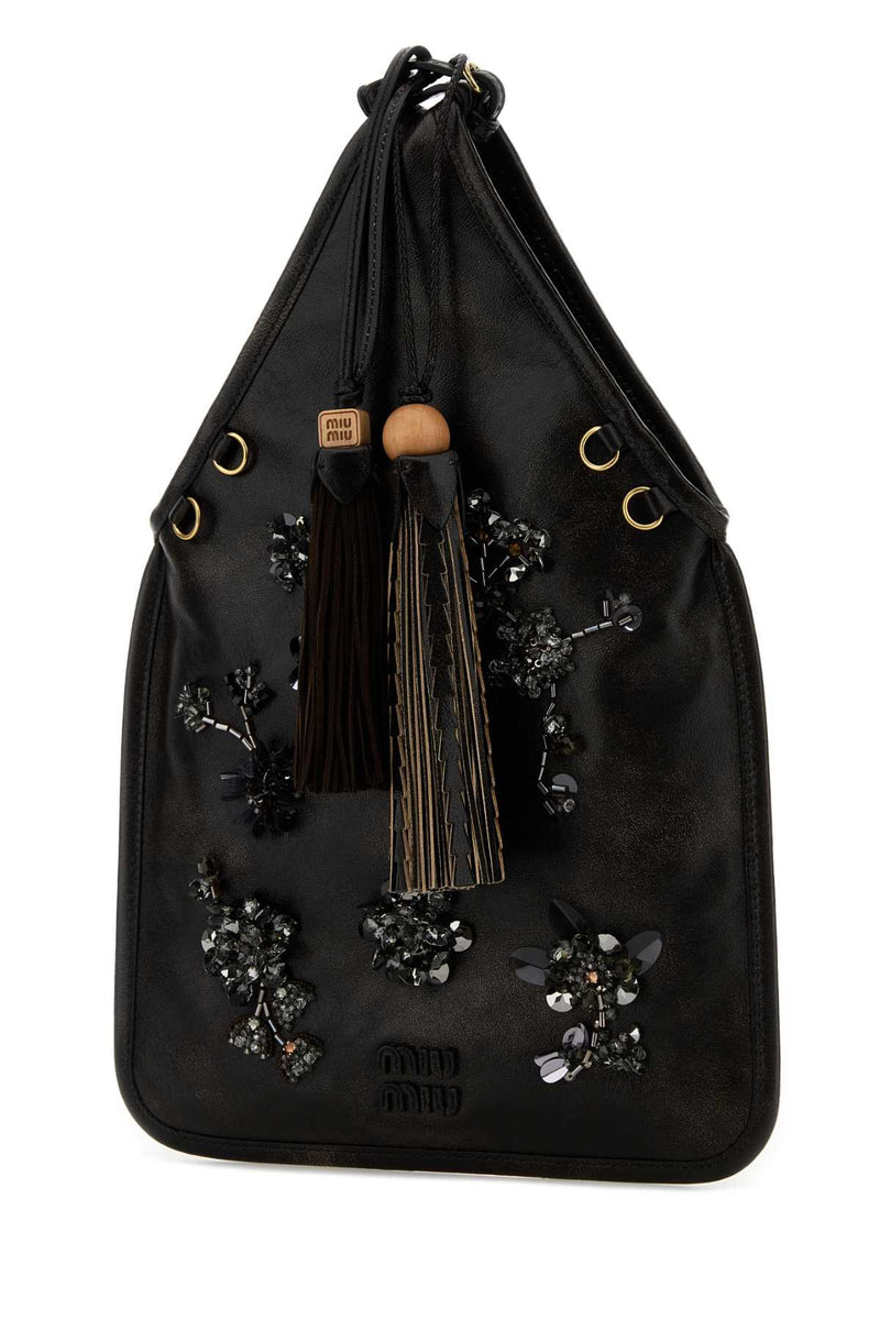Miu Miu Shoulder Bag — Black