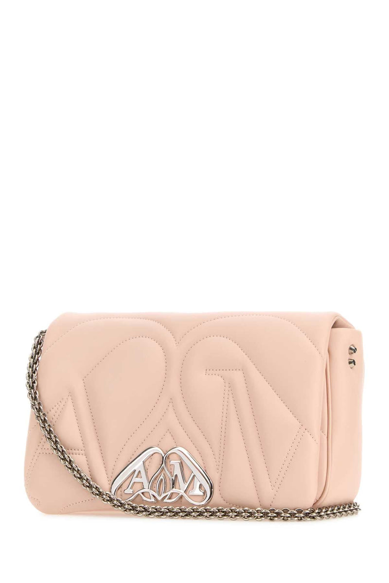 Alexander Mcqueen Seal Shoulder Bag — Pink