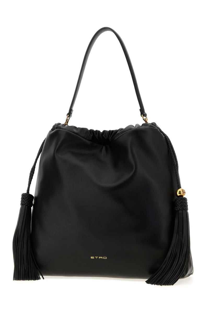 Etro Kalispera Shoulder Bag — Black