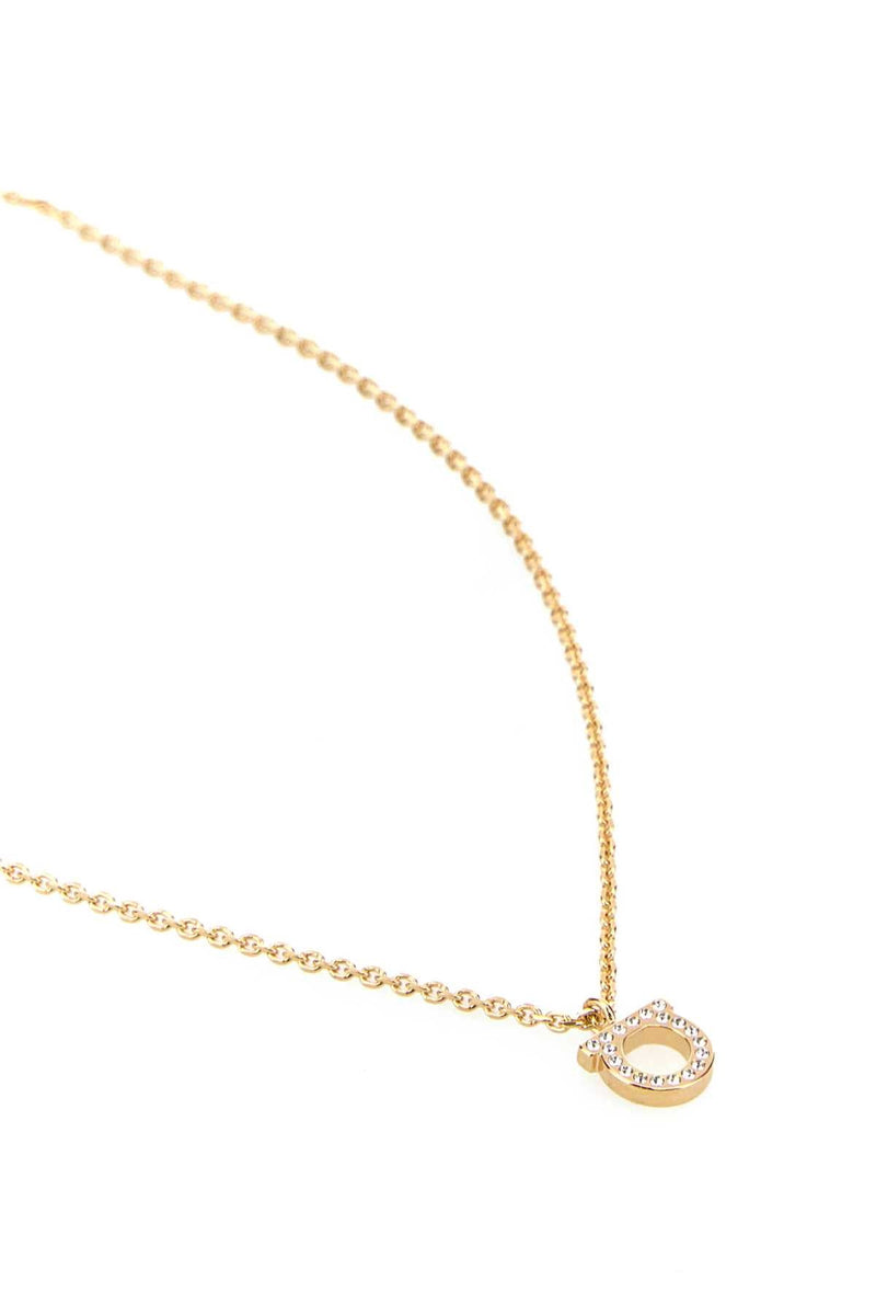 Ferragamo Stra Necklace — Gold Necklaces