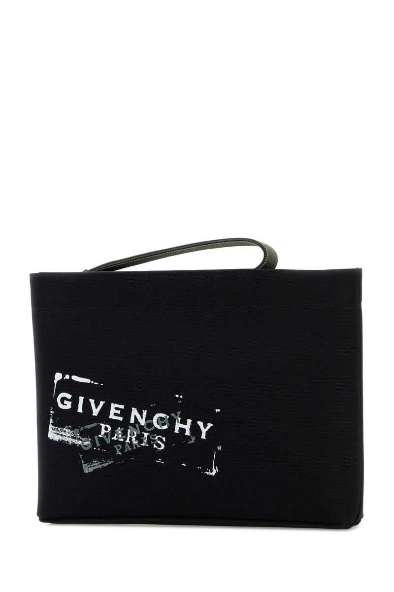 Givenchy Pouch Clutch — Black