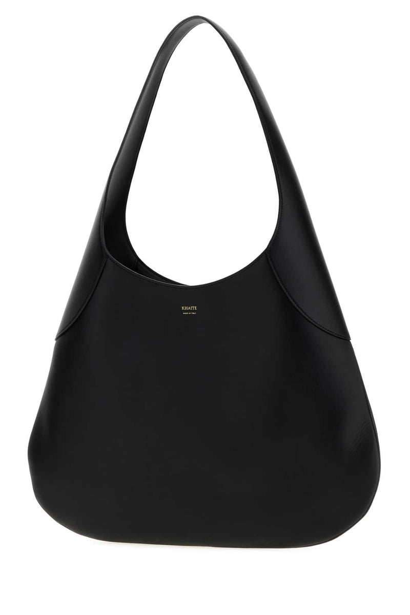 Khaite Joan Hobo Bag — Black