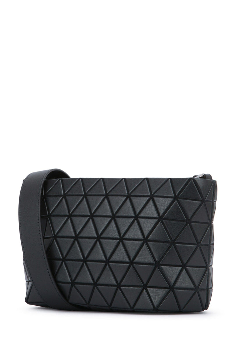 Baobao Matte Shoulder Bag — Black Mixed Fibres