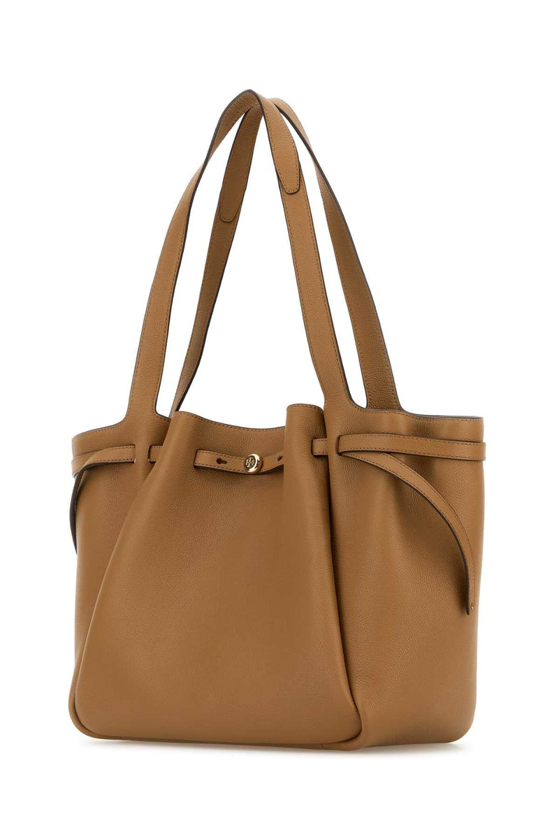 Tory Burch Romy Tote Bag — Camel
