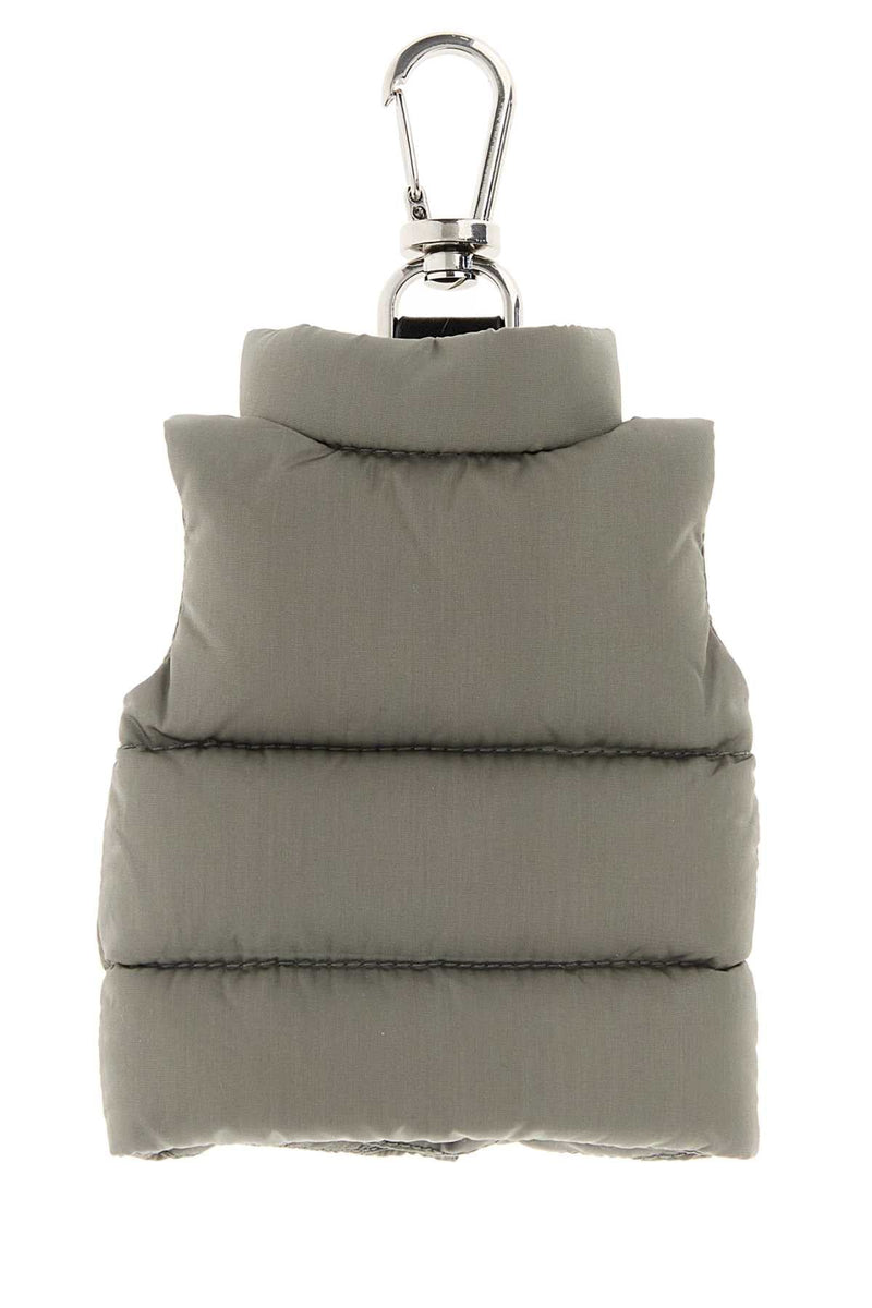 Moncler Ring Key Case — Gray Keychains