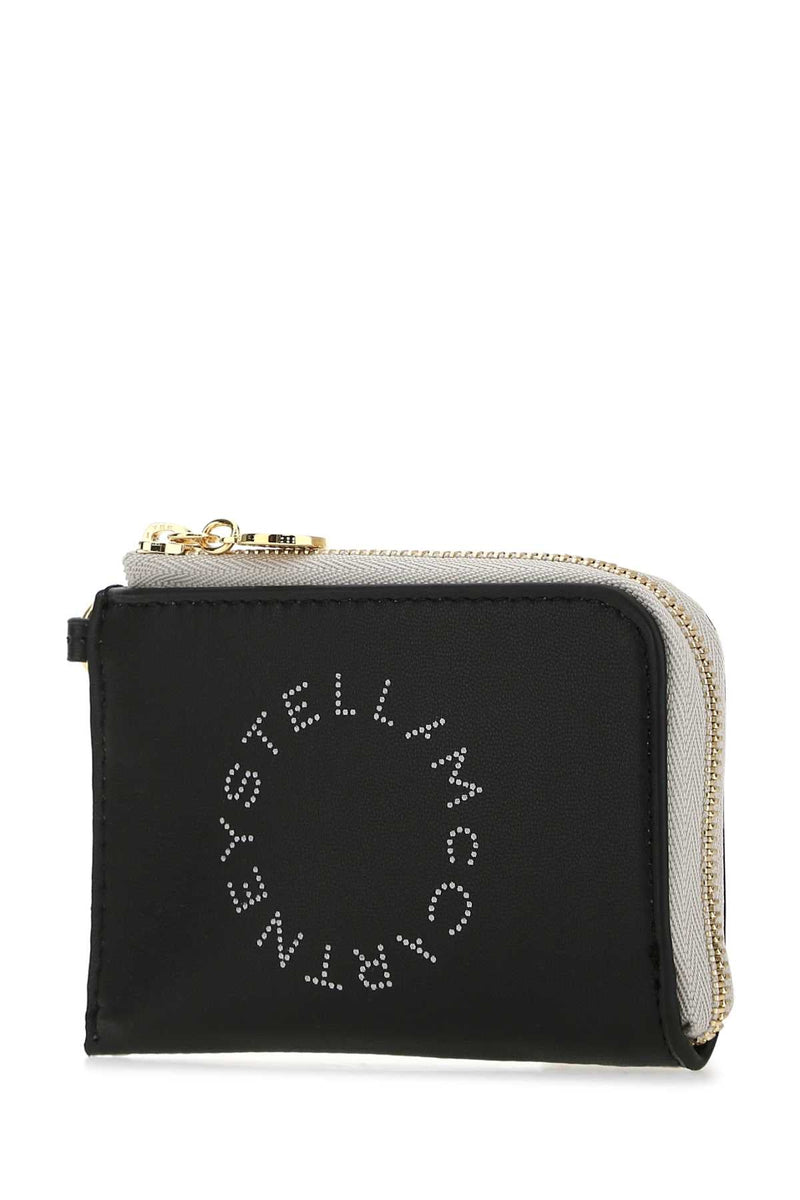 Stella Mccartney Carte Card Case — Black F: Polyamid Wallet