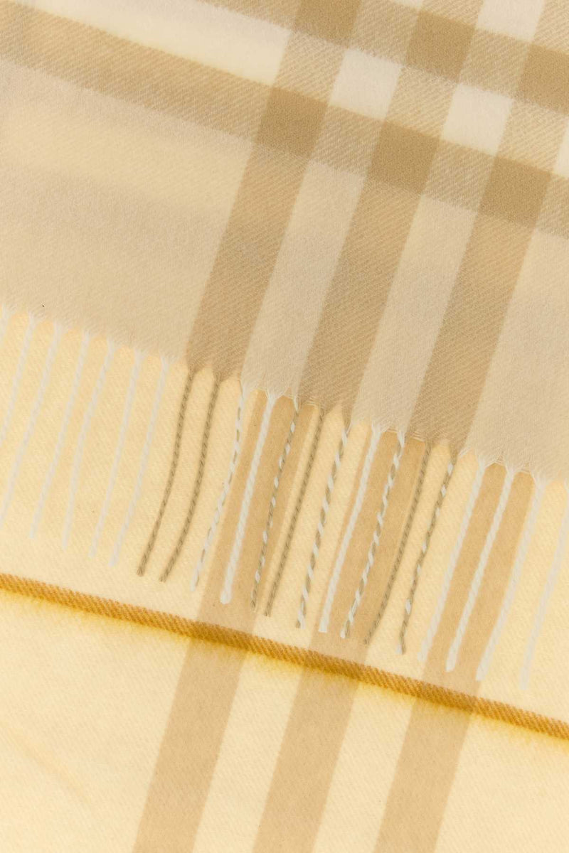 Burberry Giant Scarf — Beige Cashmere Scarfs