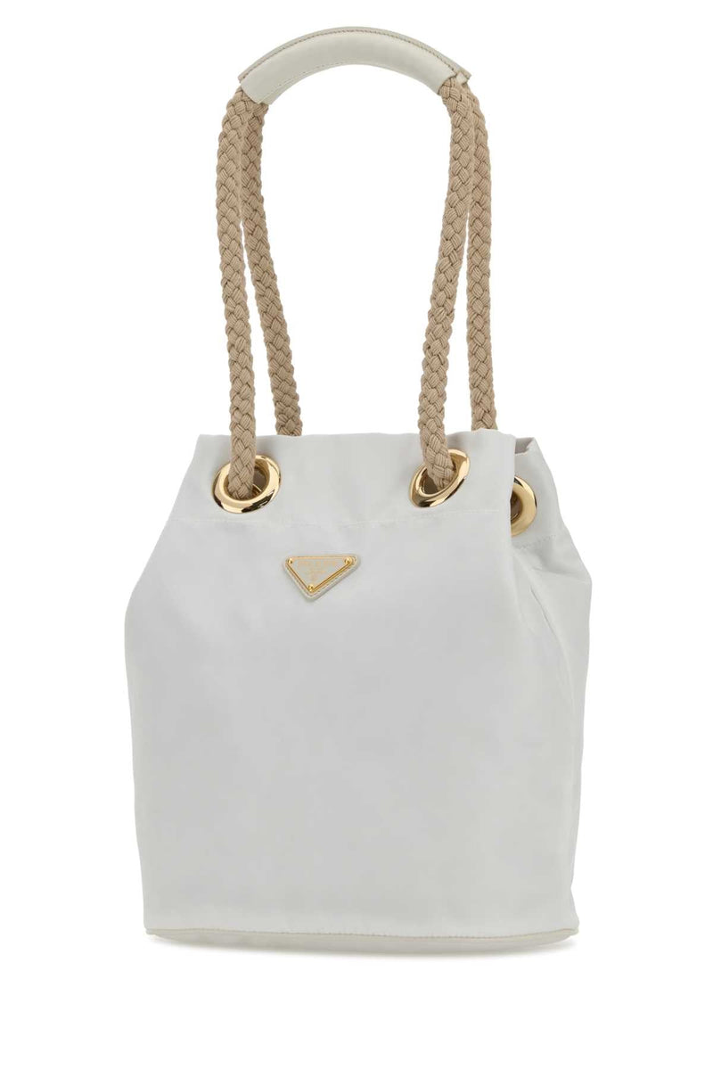 Prada Bucket Bag — White