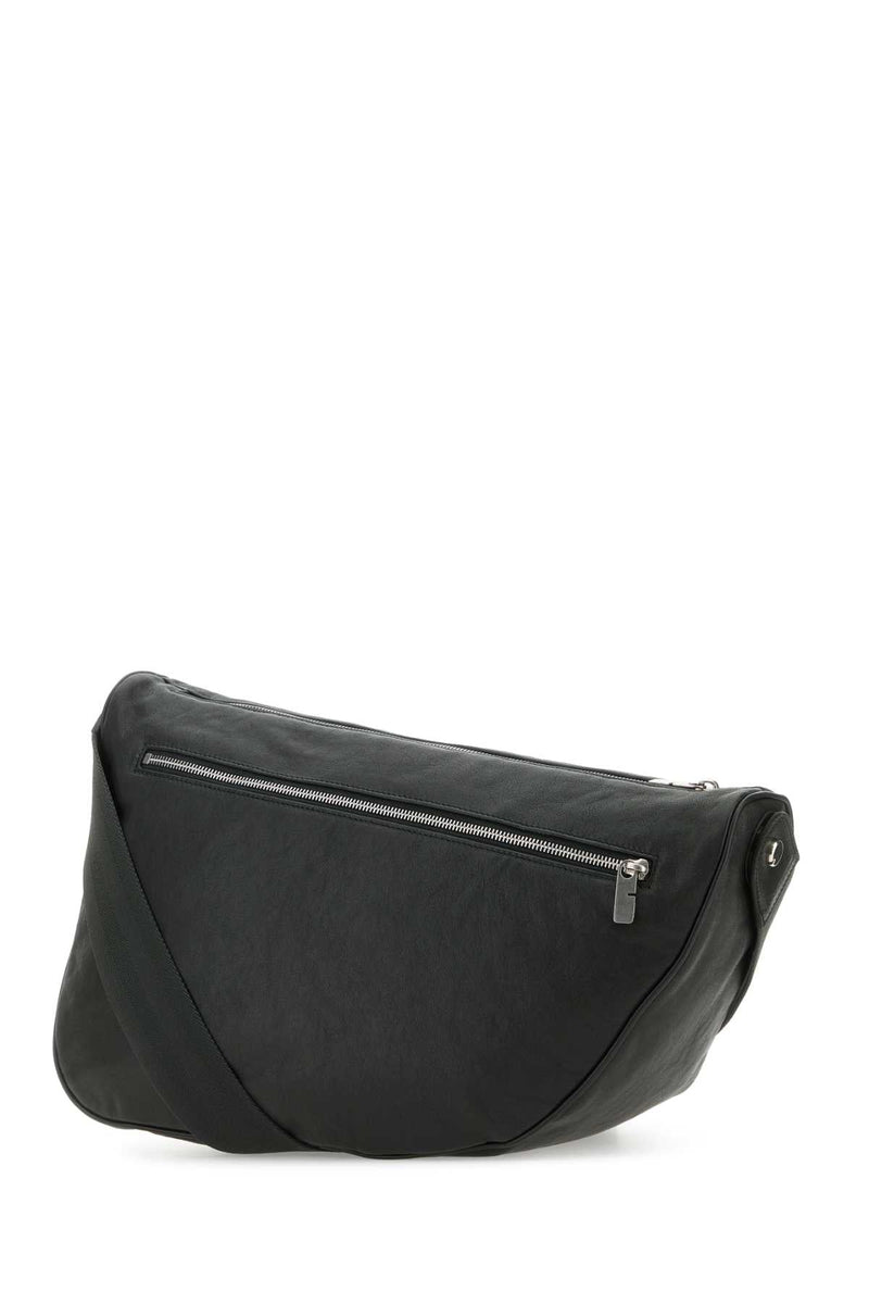 Burberry Shield Crossbody Bag — Gray