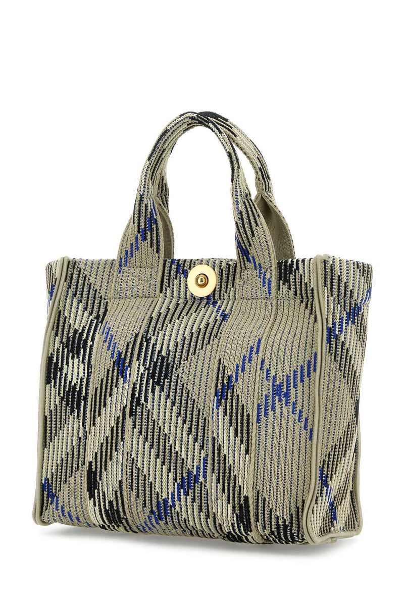 Burberry Knit Tote Bag — Beige