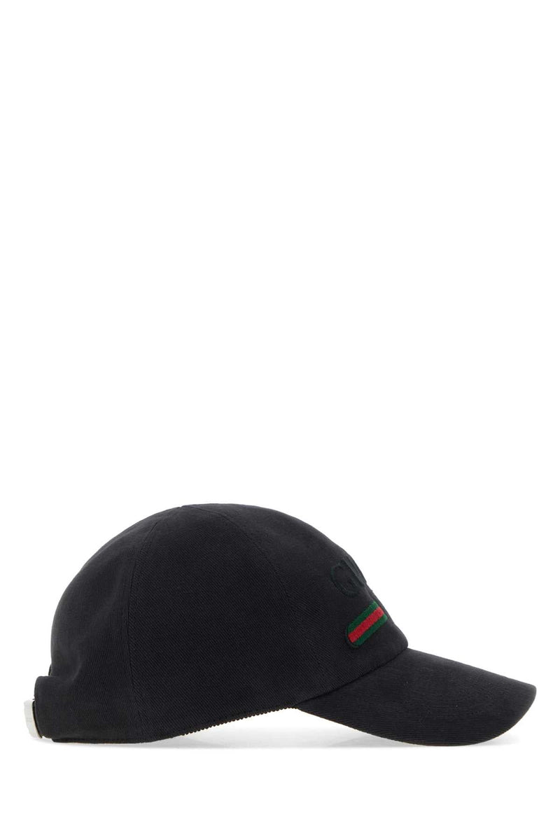 Gucci Hat Baseball Cap — Black Cotton Caps