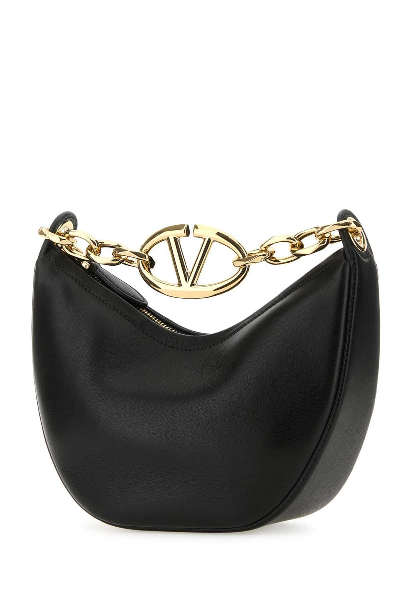 Valentino Garavani Moon Shoulder Bag — Black