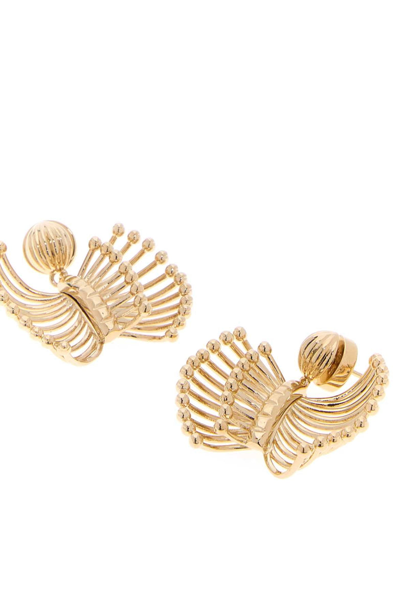 Miu Miu Jewelry Earrings — Gold Brass