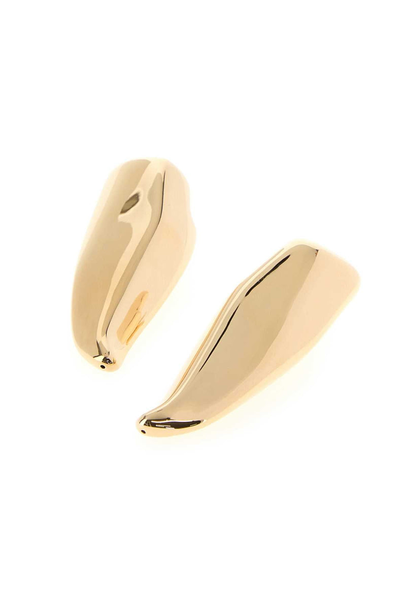 Bottega Veneta Prisma Earrings — Gold