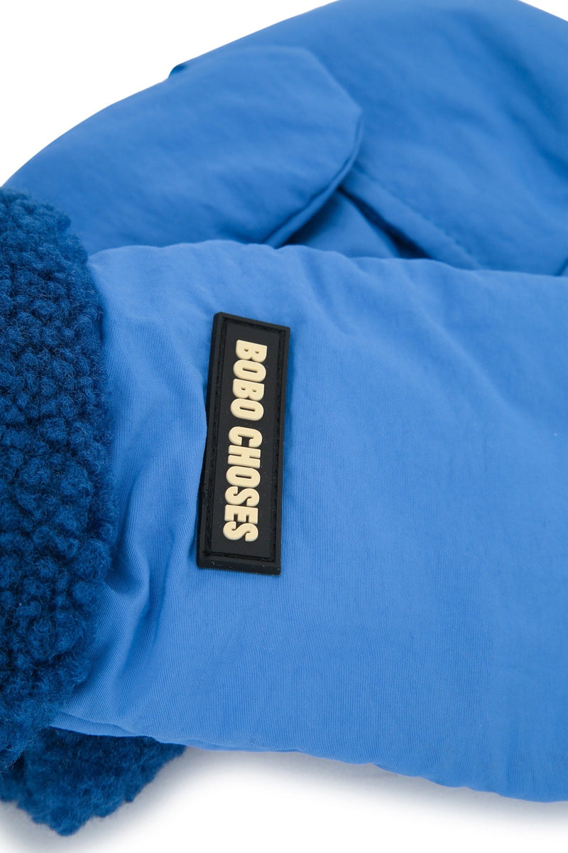 Bobo Choses Mittens — Blue Cotton Glove