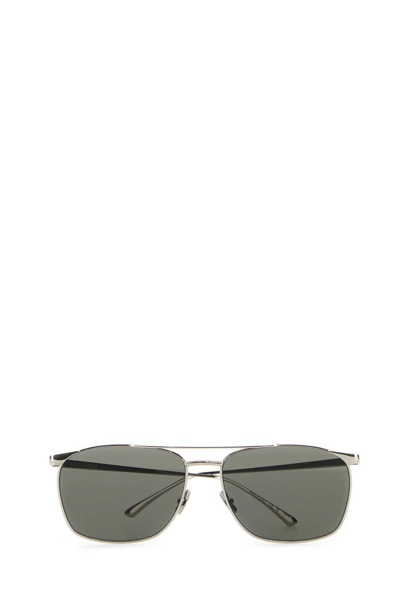 Saint Laurent Sl Sunglasses — Silver Exterior: Metal