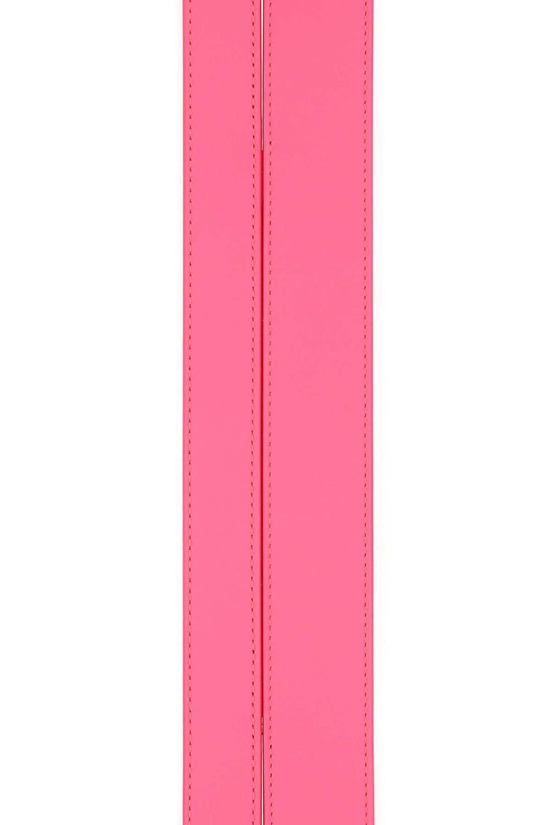 Alexander Mcqueen Double-Buckle Belt — Pink Leather