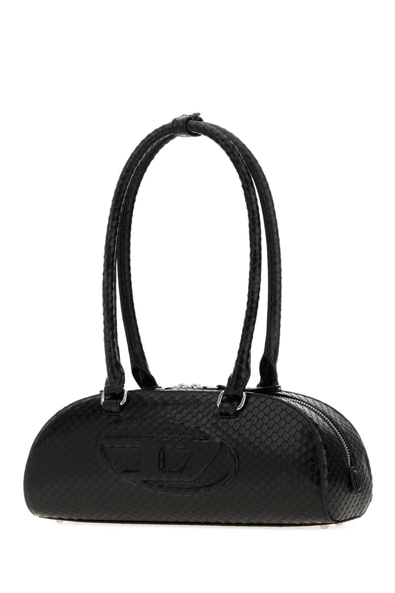 Diesel 1dr Dome Shoulder Bag — Black
