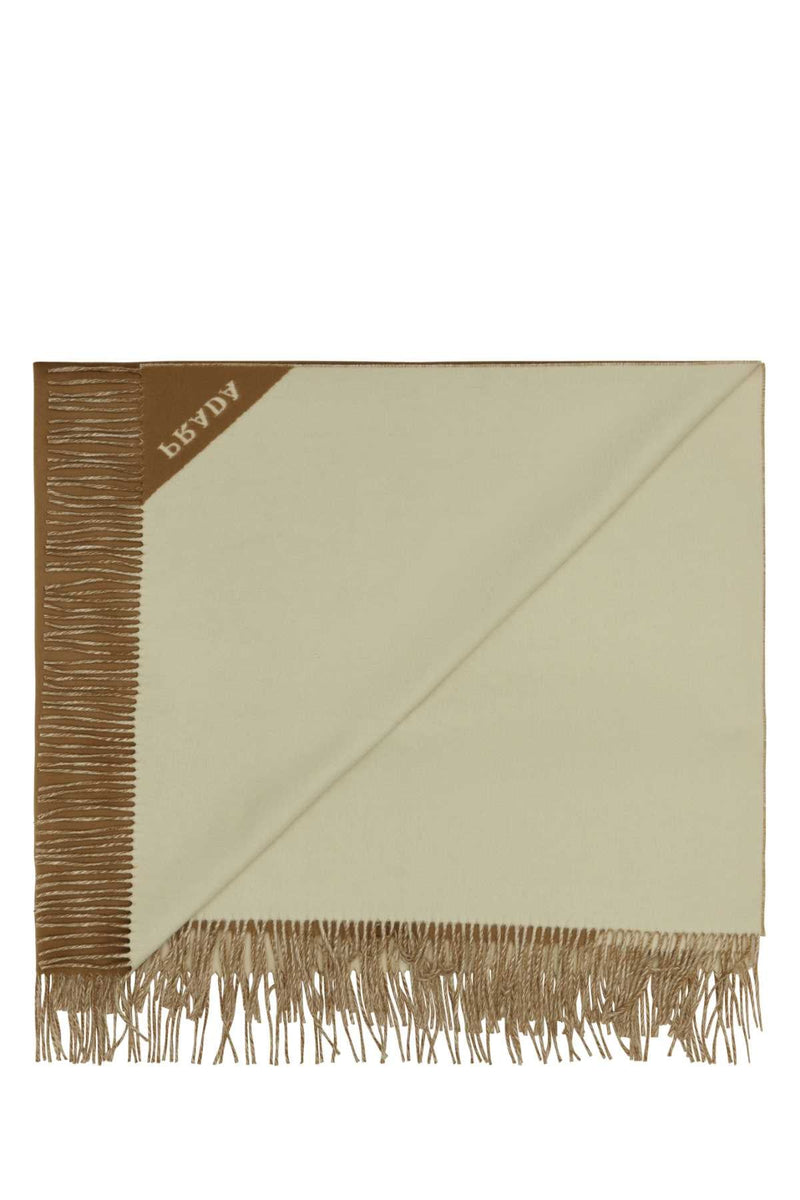 Prada Cashmere Shawl — Beige Shawls