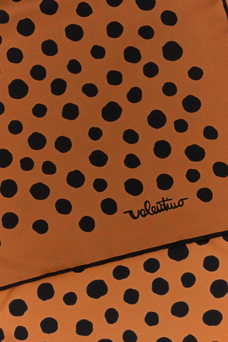 Valentino Garavani Shawls Scarf — Orange Exterior: Silk Scarfs