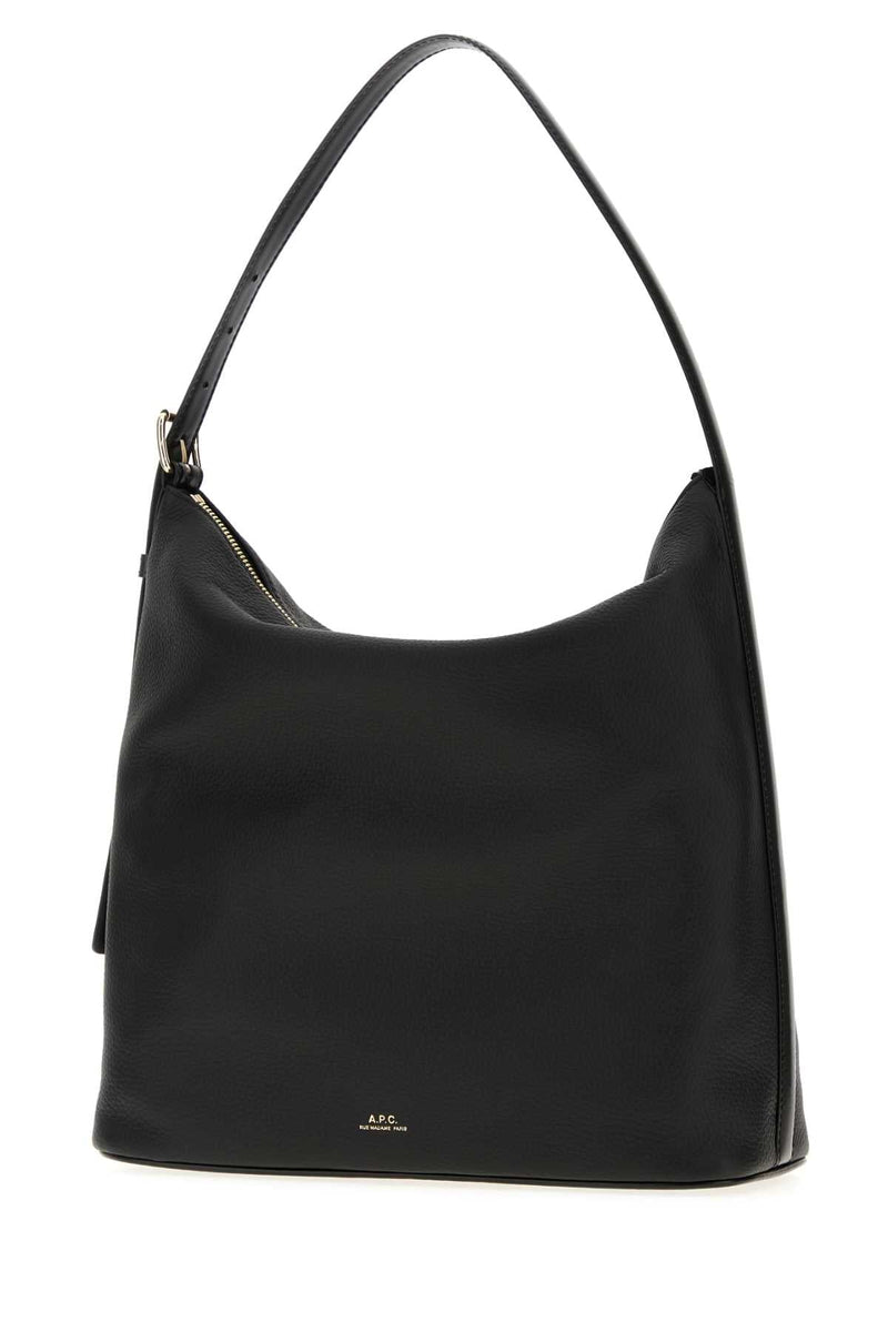 A.p.c. Vera Shoulder Bag — Black Vache