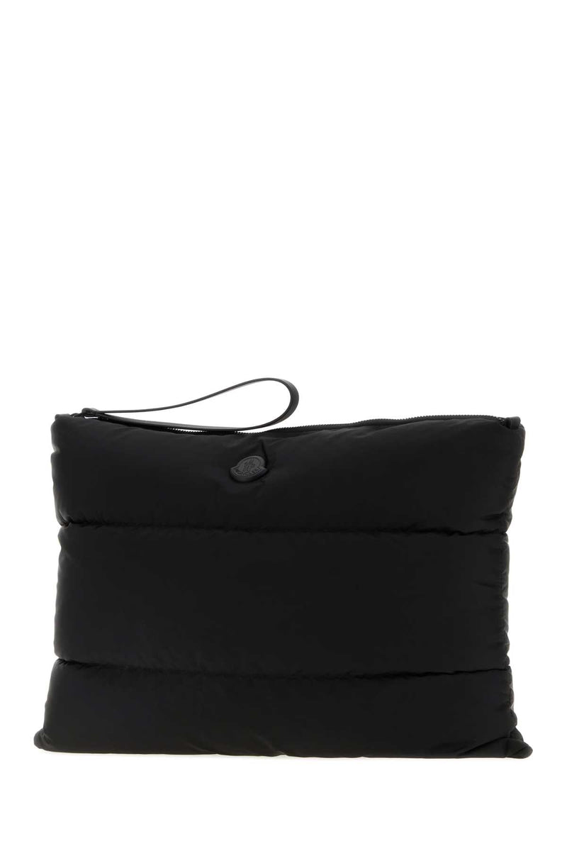 Moncler Caradoc Laptop Case — Black Travel Wallets