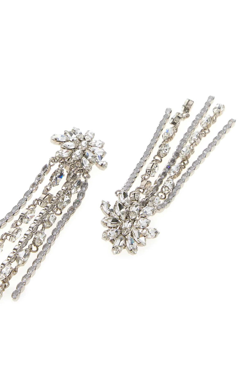 Alessandra Rich Earring Earrings — Clear