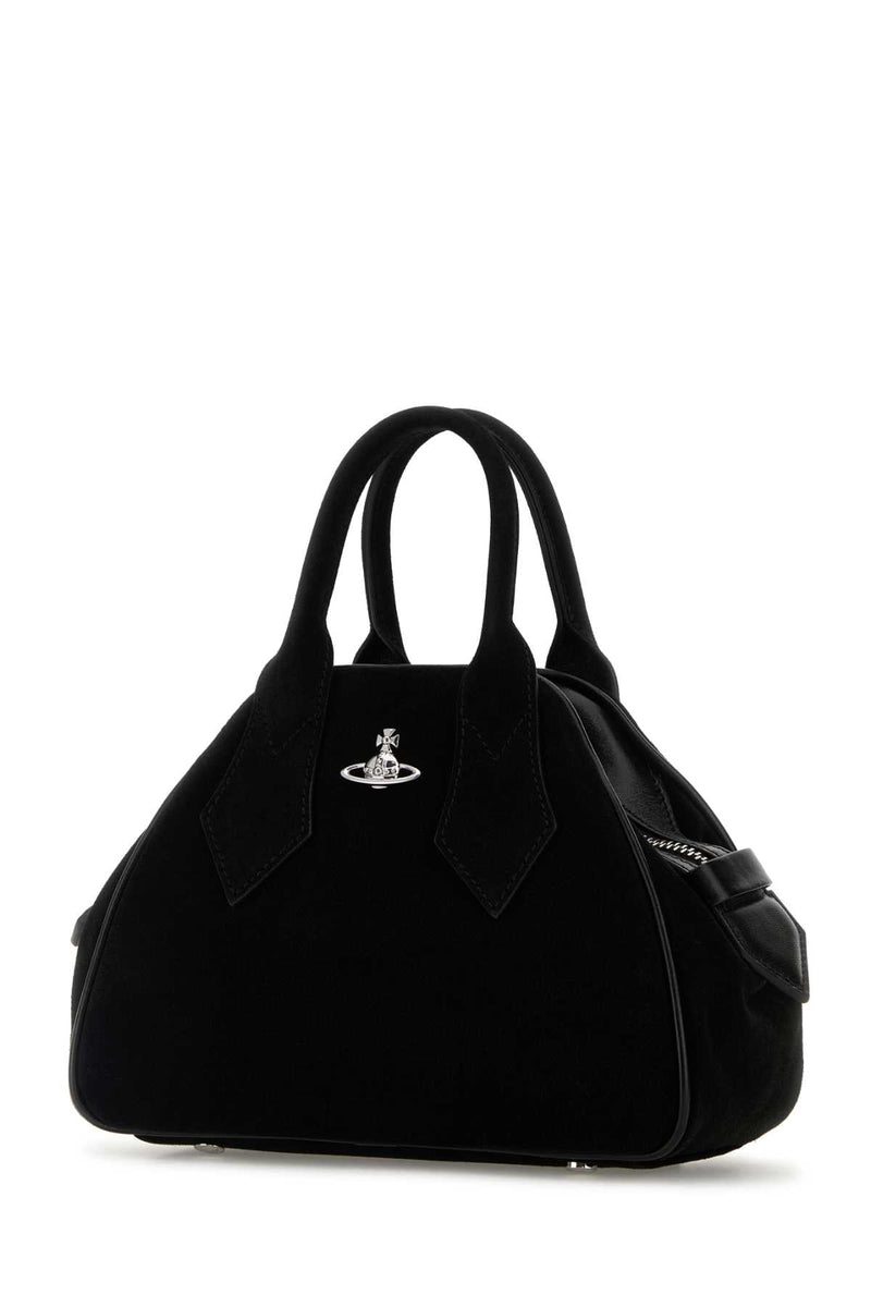 Vivienne Westwood Yasmine Top Handle Bag — Black