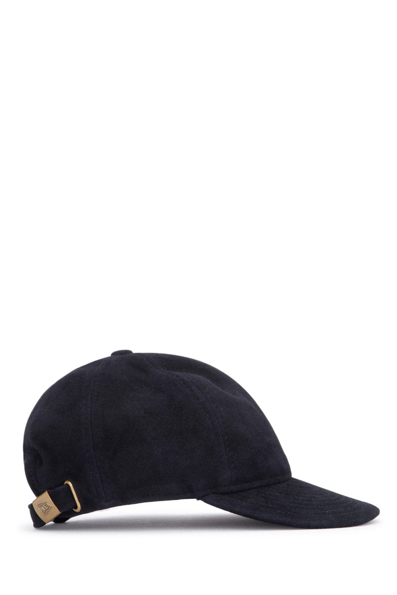 New Era Cap Ne Baseball — Navy Leather Caps