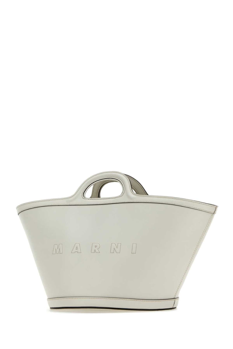 Marni Tropicalia Top Handle Bag — White