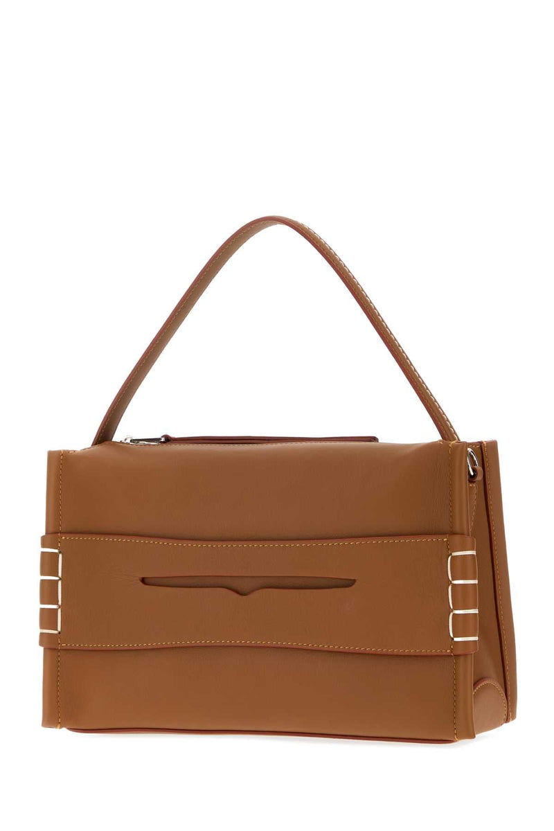 Jw Anderson Loafer Shoulder Bag — Brown