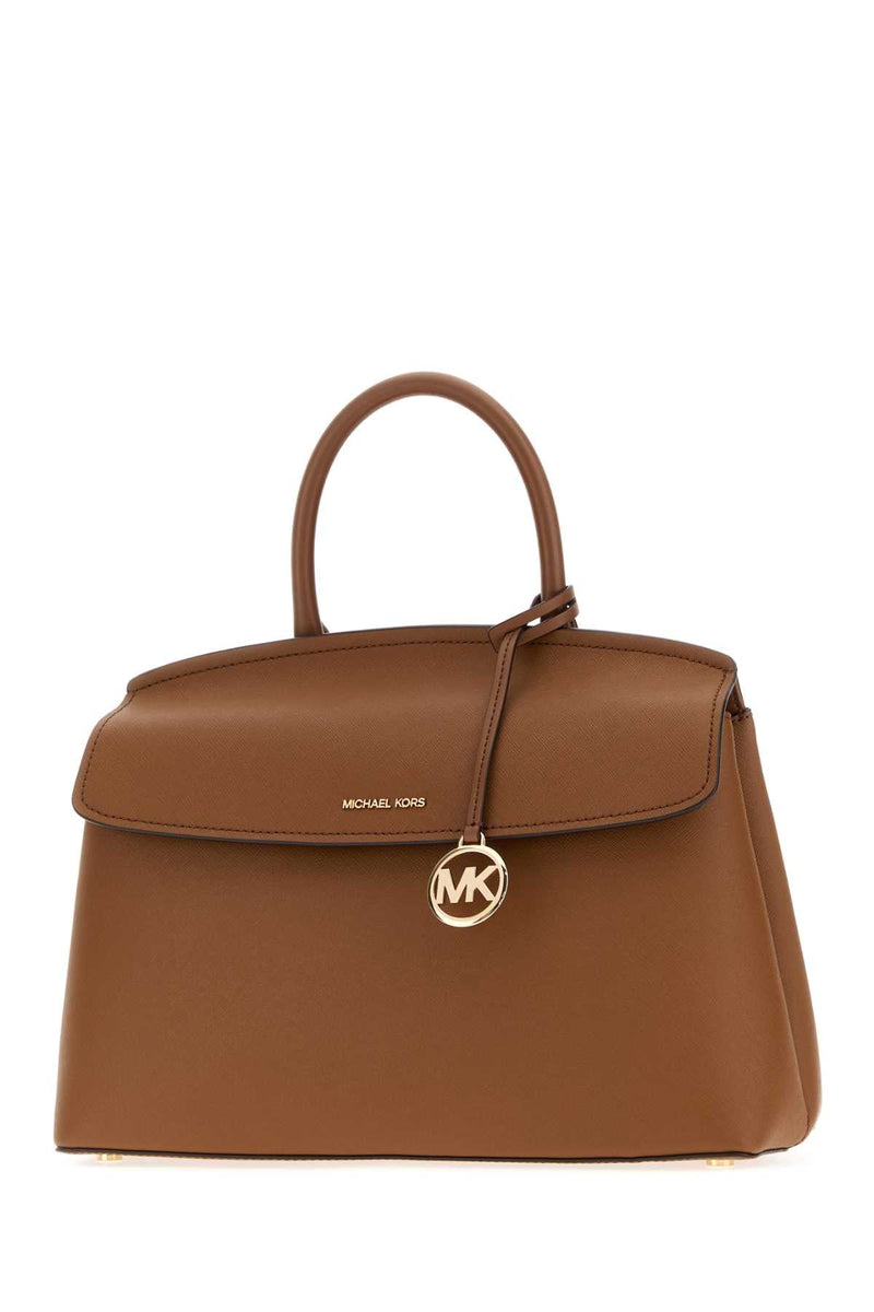 Michael By Kors Hamilton Top Handle Bag — Brown