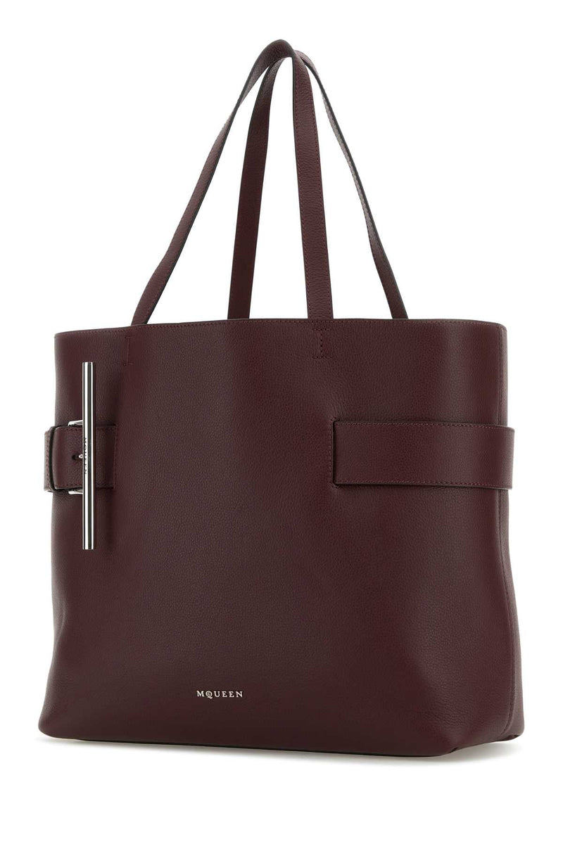 Alexander Mcqueen Shopper Tote — Purple