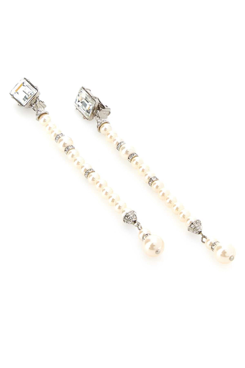 Alessandra Rich Earrings — Silver