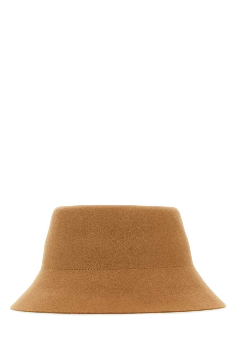 Helen Kaminski Petra Merino Wool Bucket Hat — Camel Exterior