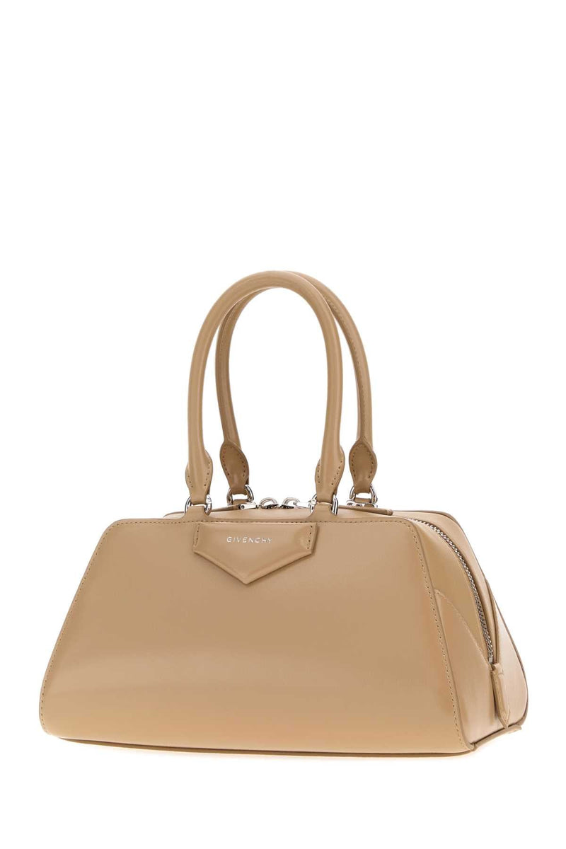 Givenchy Antigona East Top Handle Bag — Beige