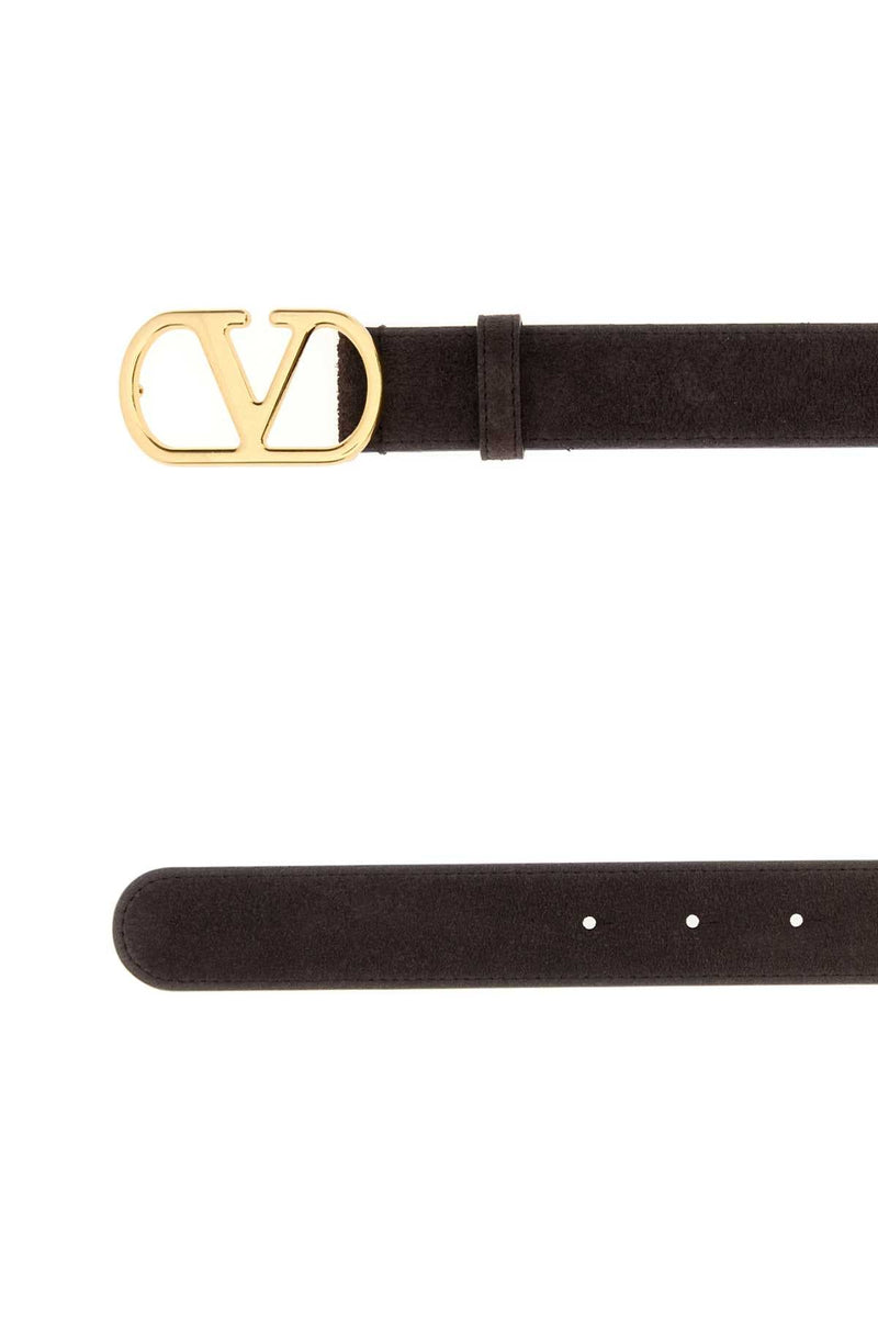 Valentino Garavani Vlogo Belt — Brown