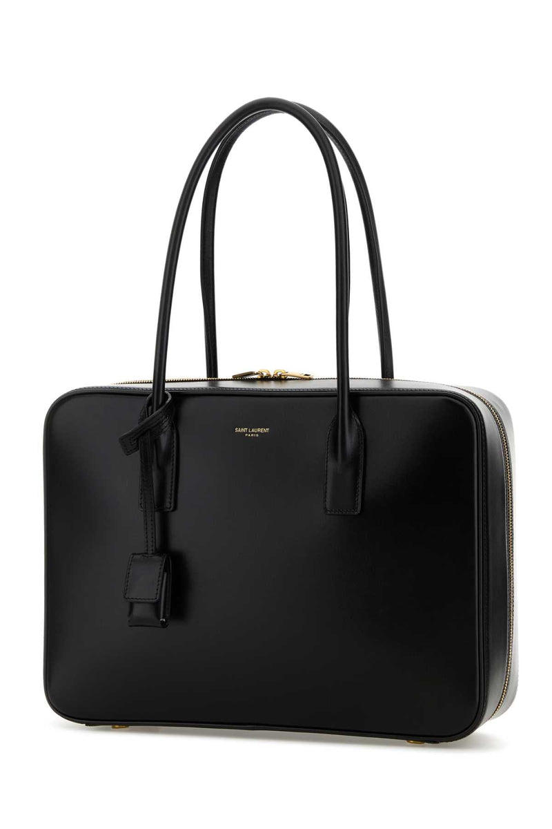 Saint Laurent Sac De Jour Shoulder Bag — Black