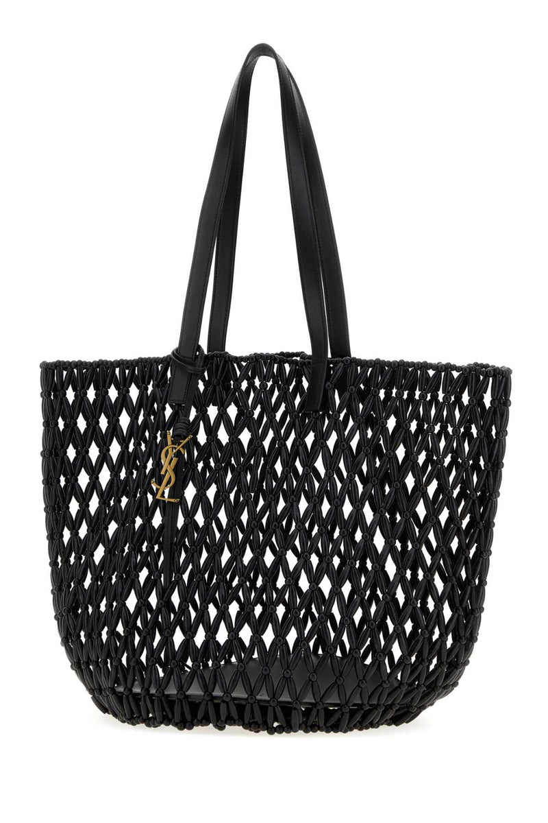 Saint Laurent Panier Tote Bag — Black