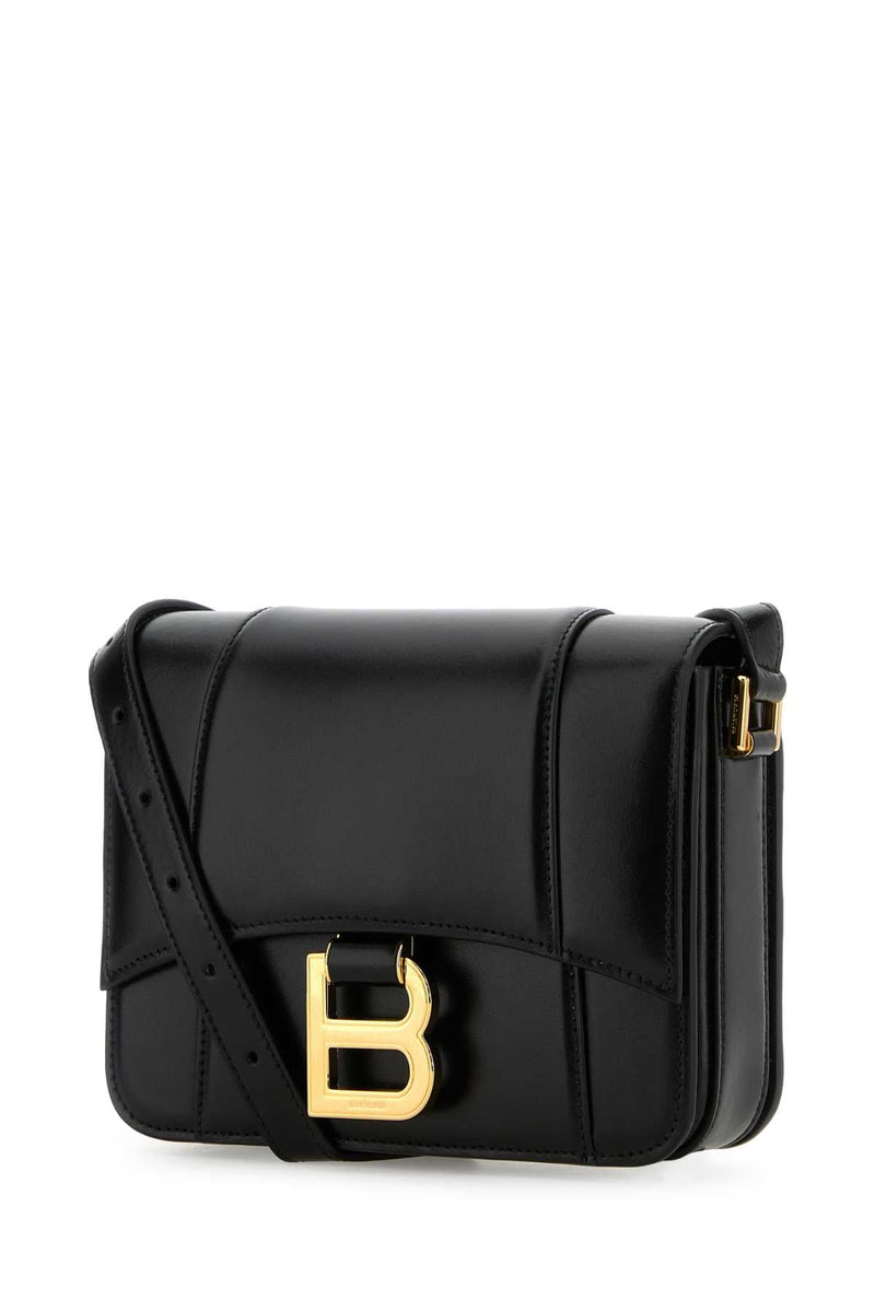 Balenciaga Flap Crossbody Bag — Black
