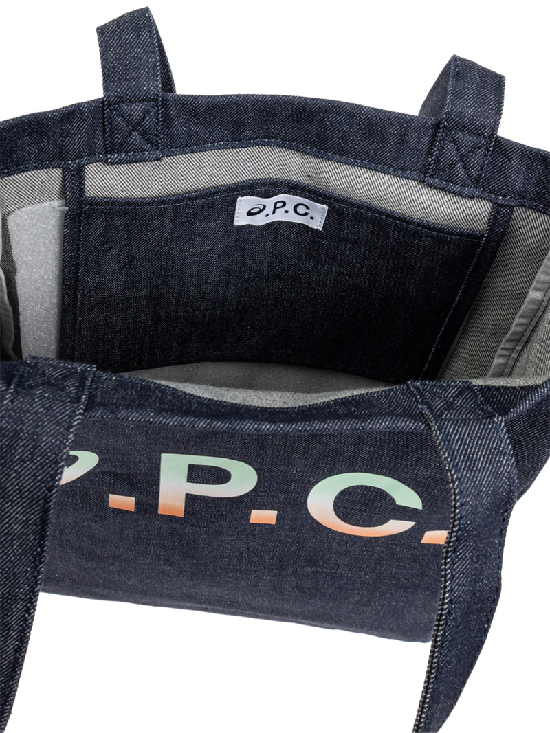 A.p.c. Tote Bag — Blue Cotton